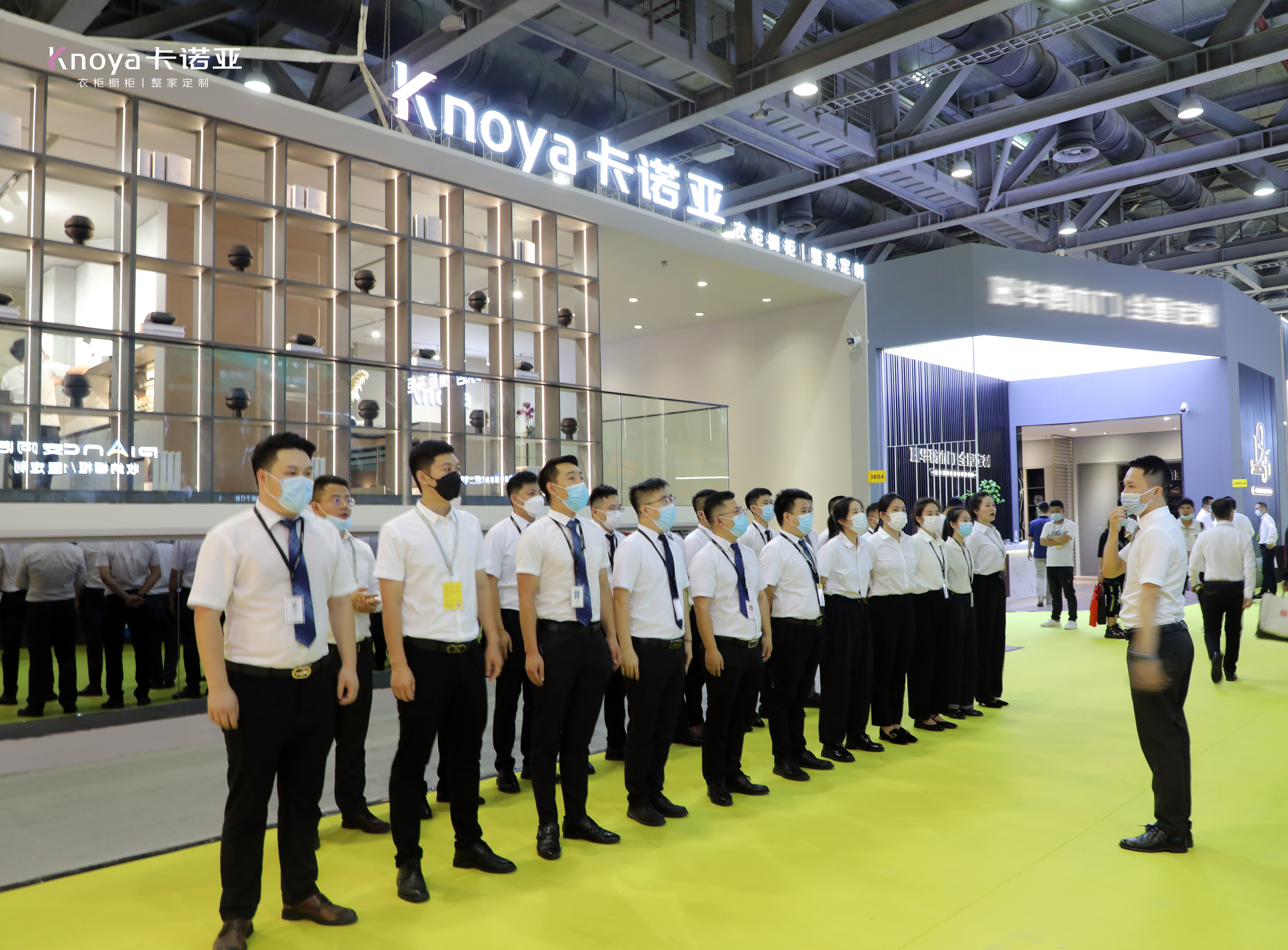 首日告捷|中國廣州定制家居展卡諾亞大放異彩 首日告捷|中國廣州定制家居展卡諾亞大放異彩