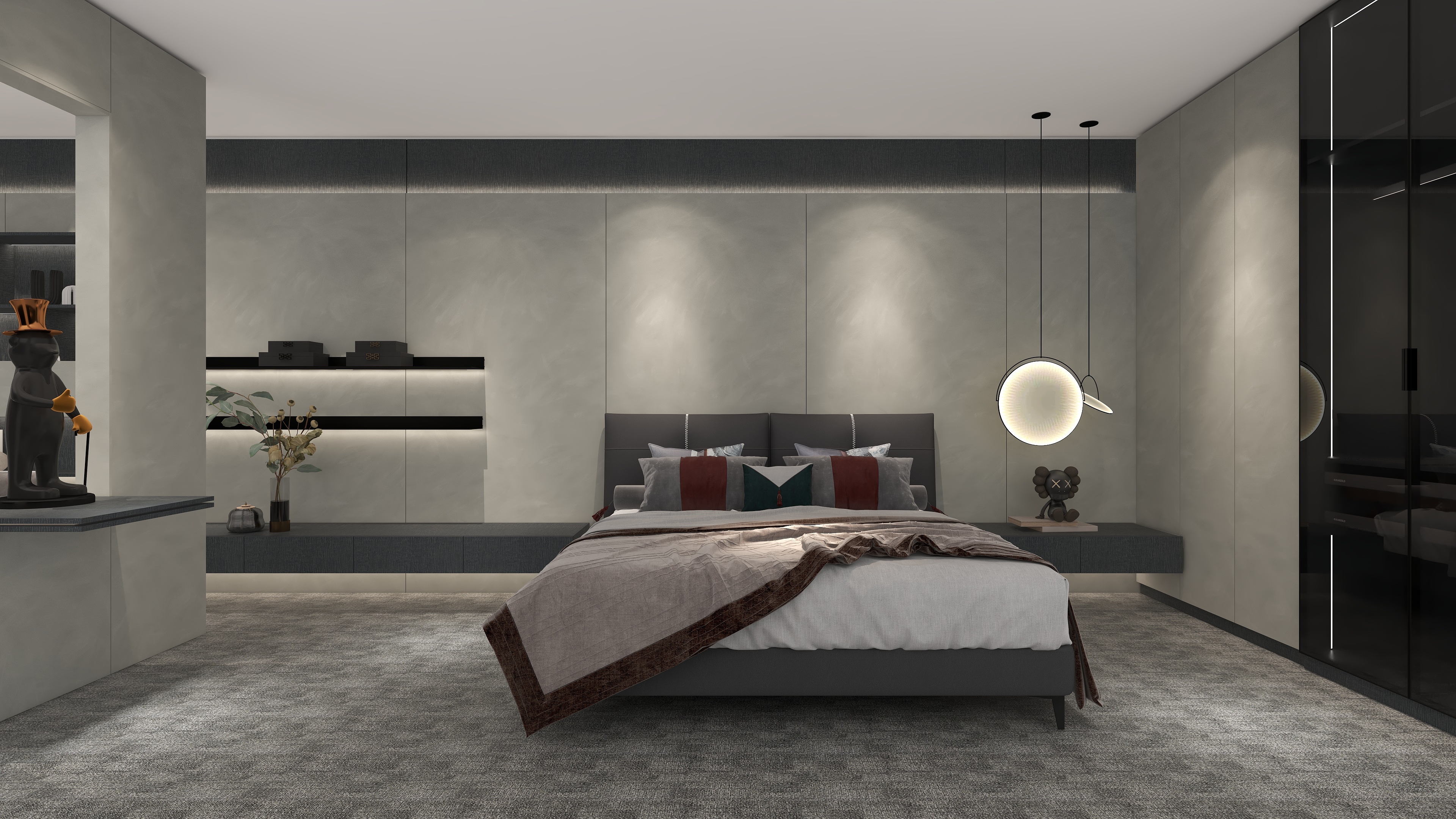 輕奢風格云影U+系列·臥室 輕奢風格云影U+系列·臥室