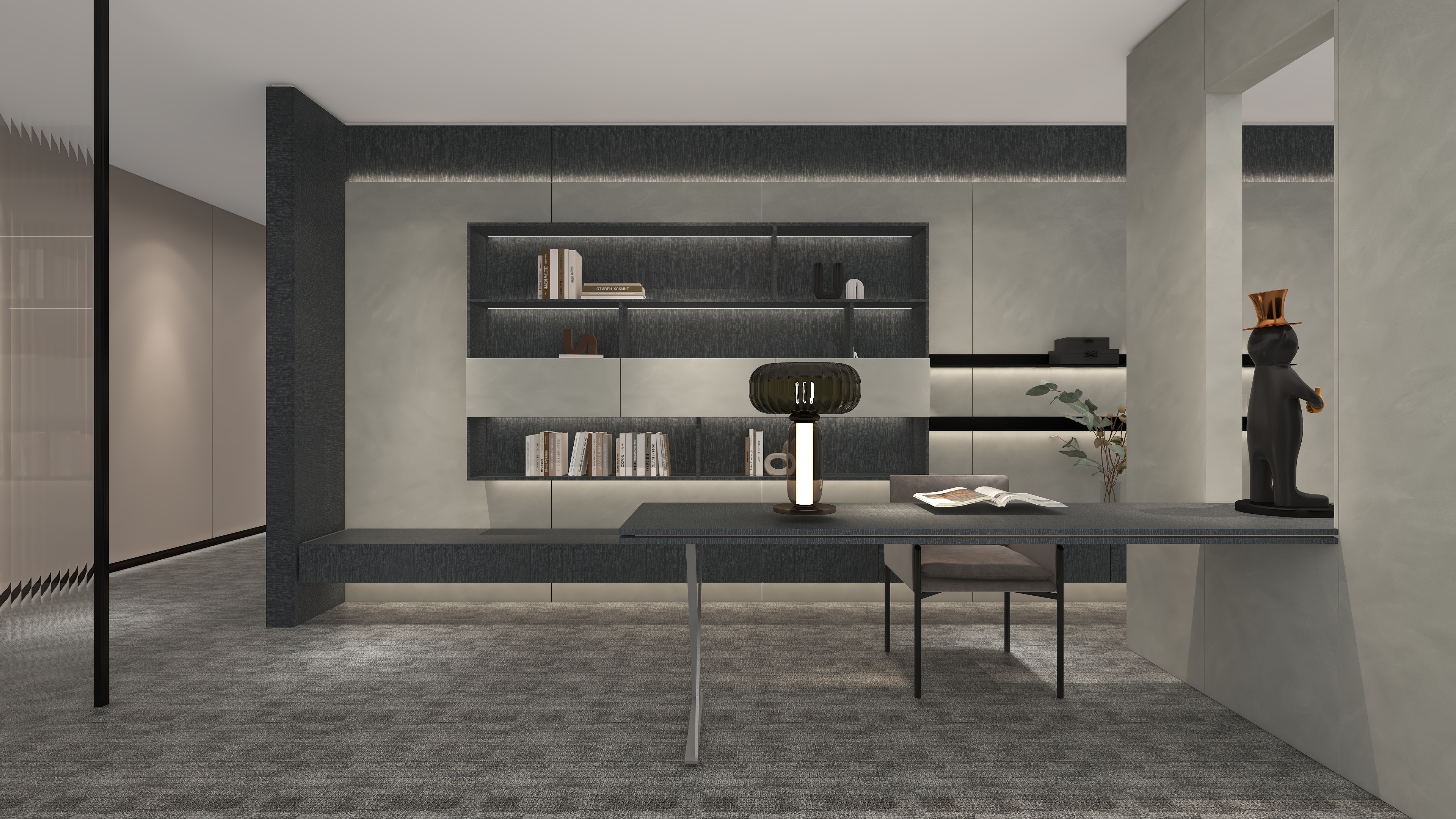 輕奢風格云影U+系列·書房 輕奢風格云影U+系列·書房